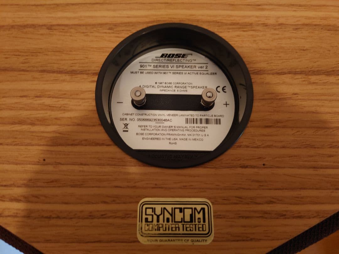 スピーカー・ウーファー bose 901 series6