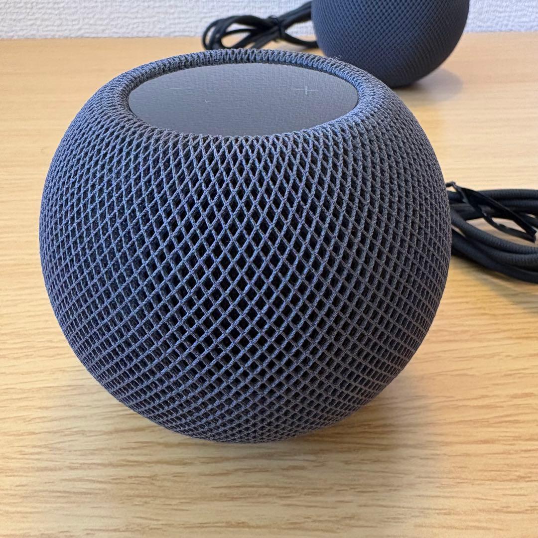 Apple pod mini ブラック MY5G2J/A 2台セット