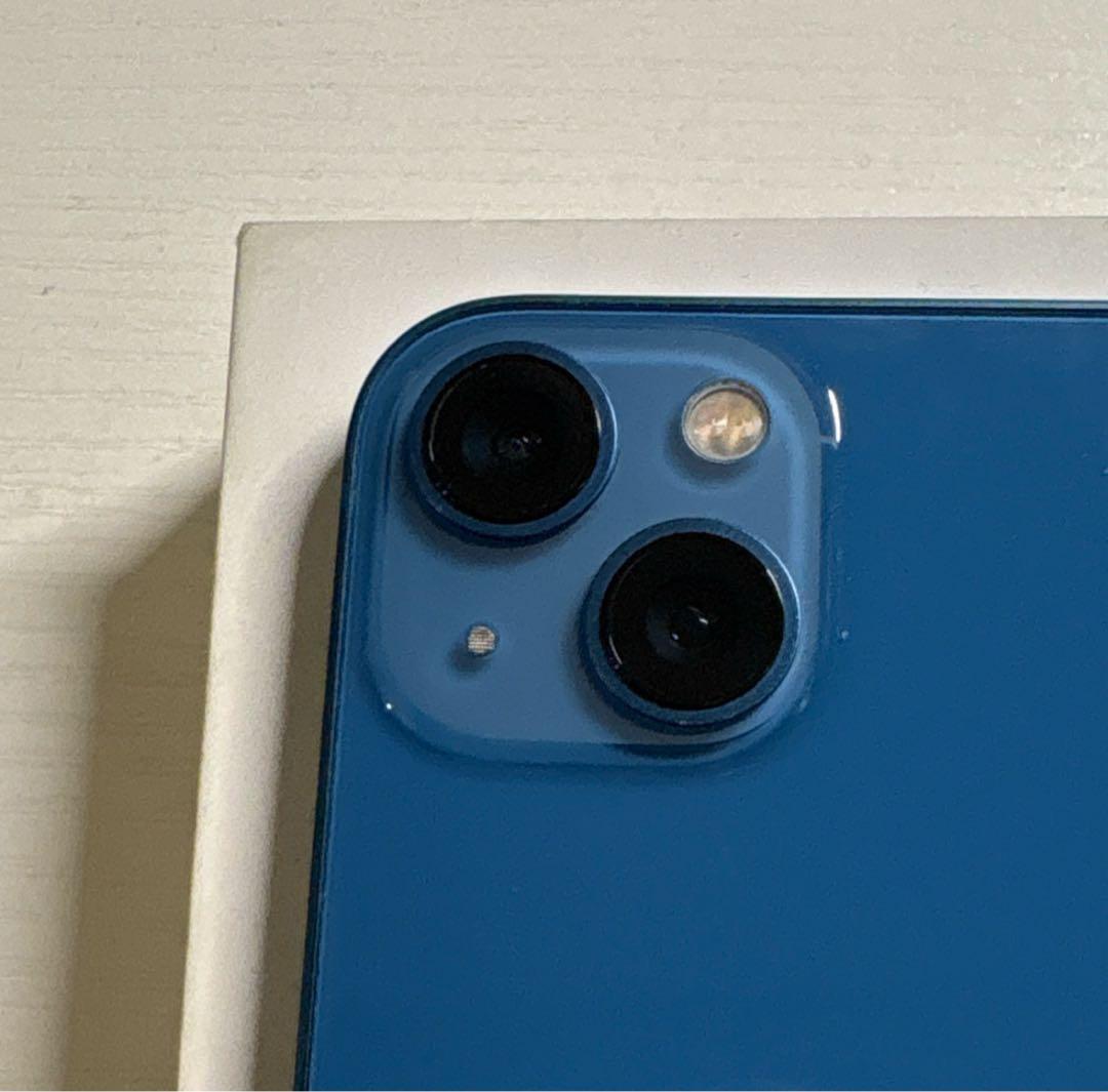 iPhone13 512GB ブルー SIMフリー 極美品