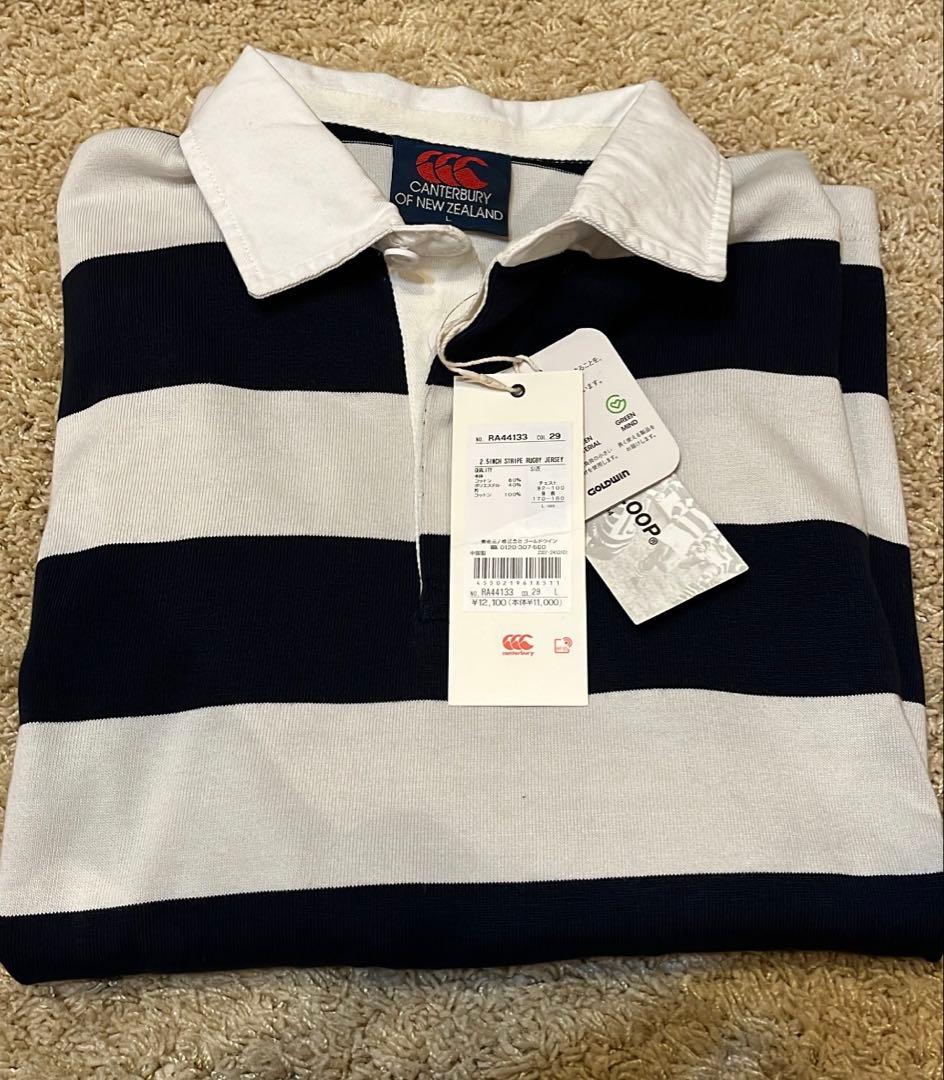 カンタベリー ラガーシャツ メンズ L 新品タグ付き 定価12000円