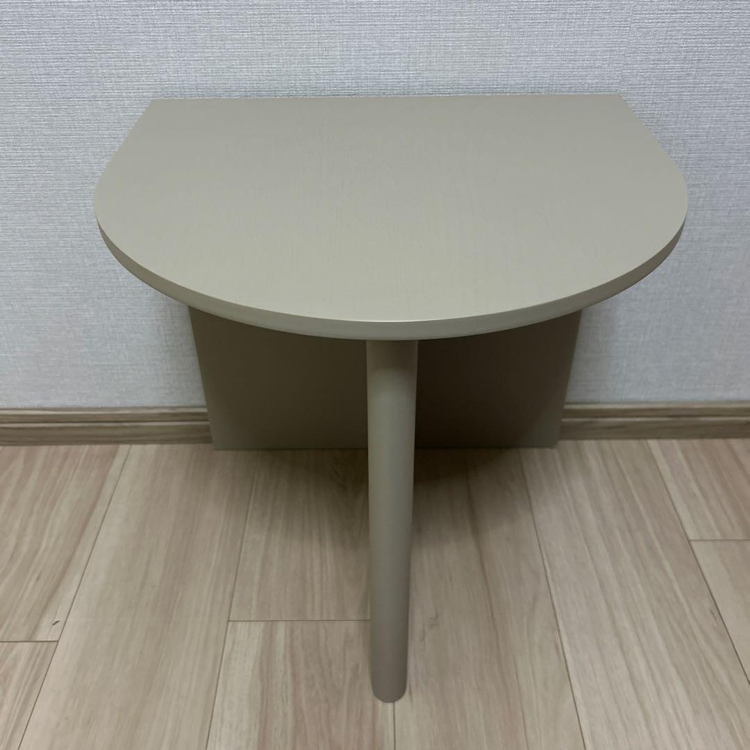 サイドテーブル・ナイトテーブル・ローテーブル MODERN PEOPLES HalfMoon sidetable wood