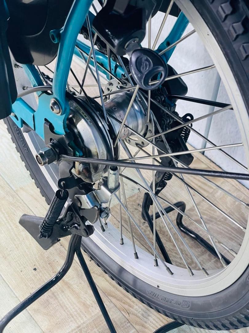 2957パナソニック12アンペア　3人乗り対応子供乗せ　電動アシスト自転車