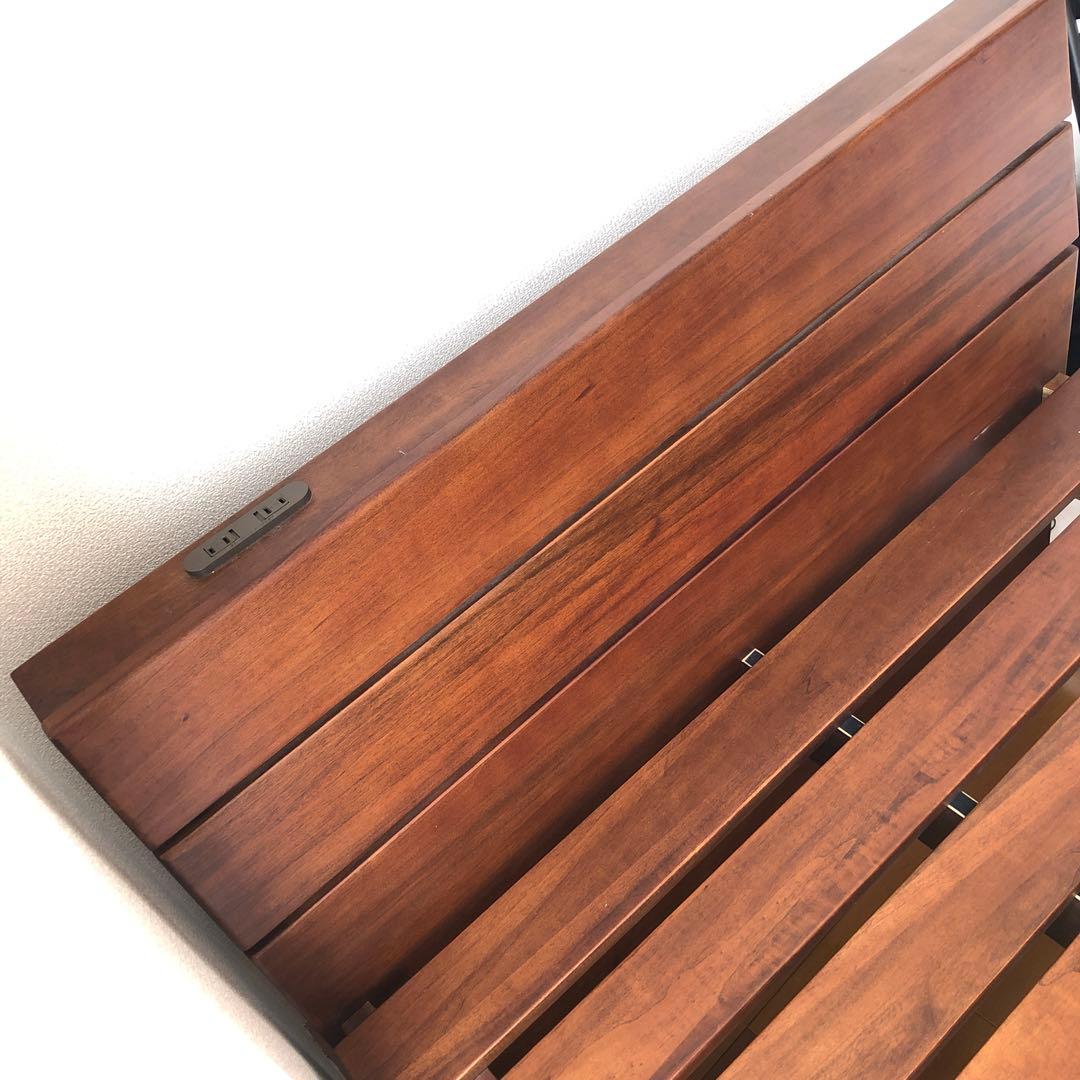 木製スノコベッド