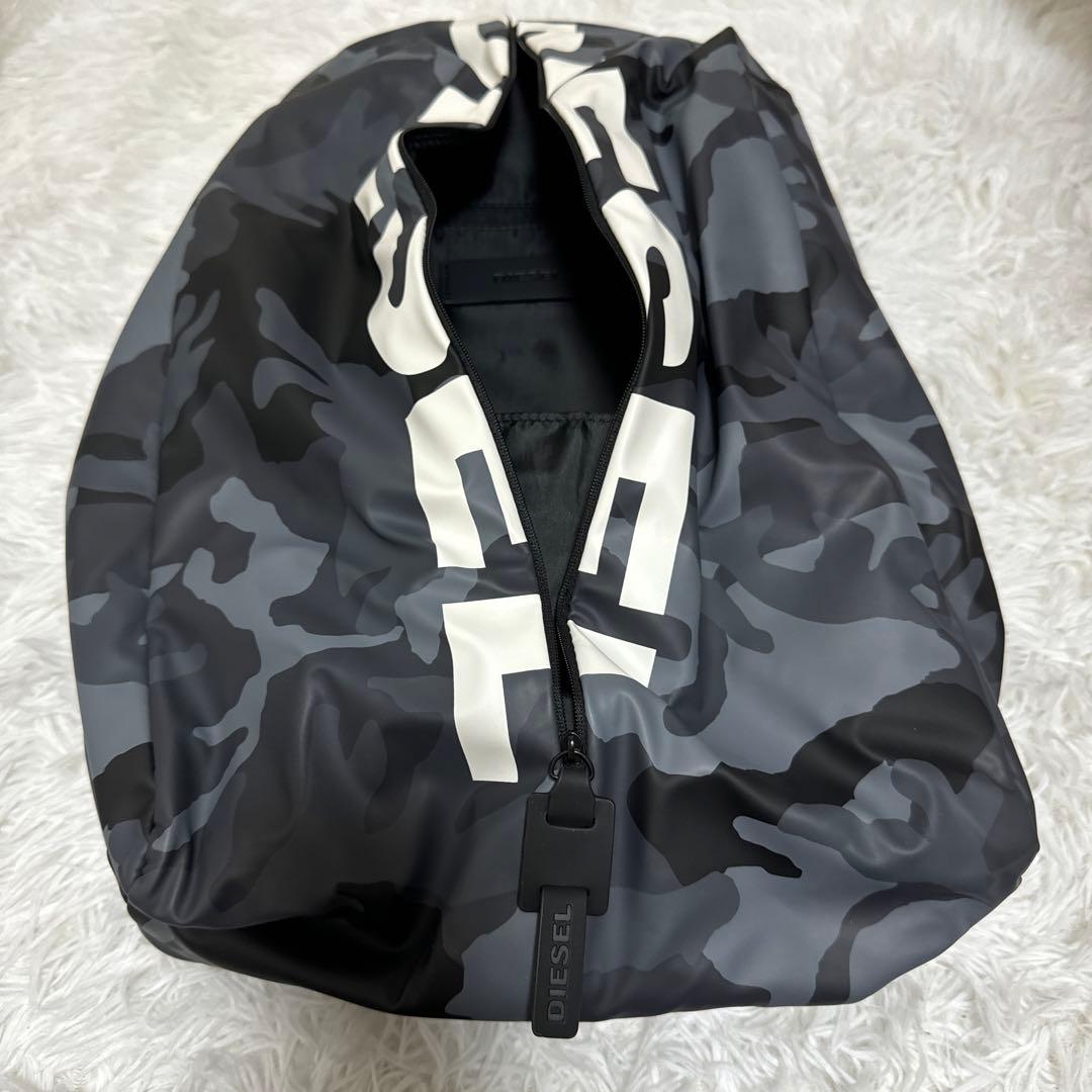 DIESEL ディーゼル リュックサック バックパック グレー系迷彩柄
