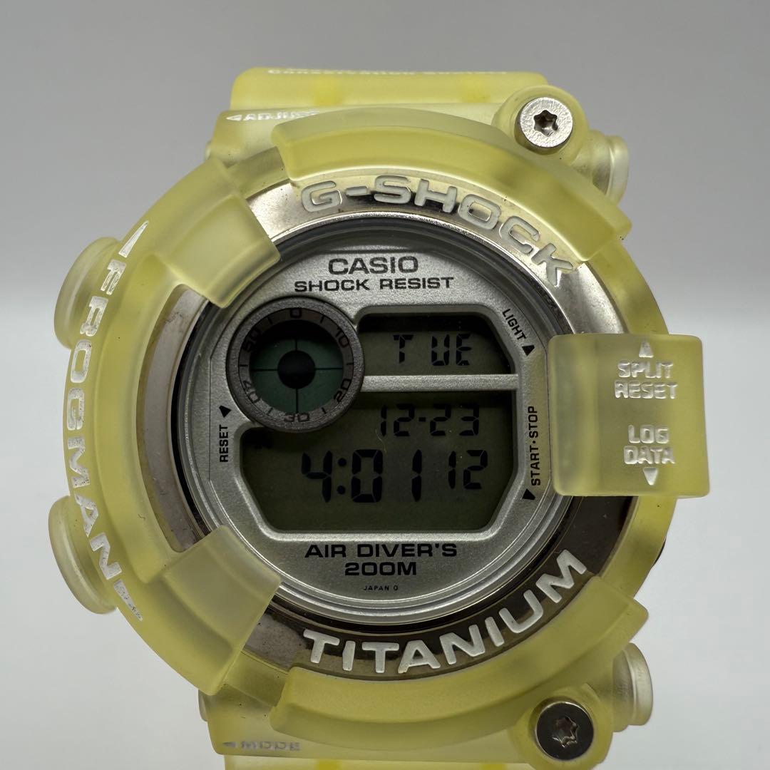 【美品】G-SHOCK DW-8201WC フロッグマン WCCS チタン