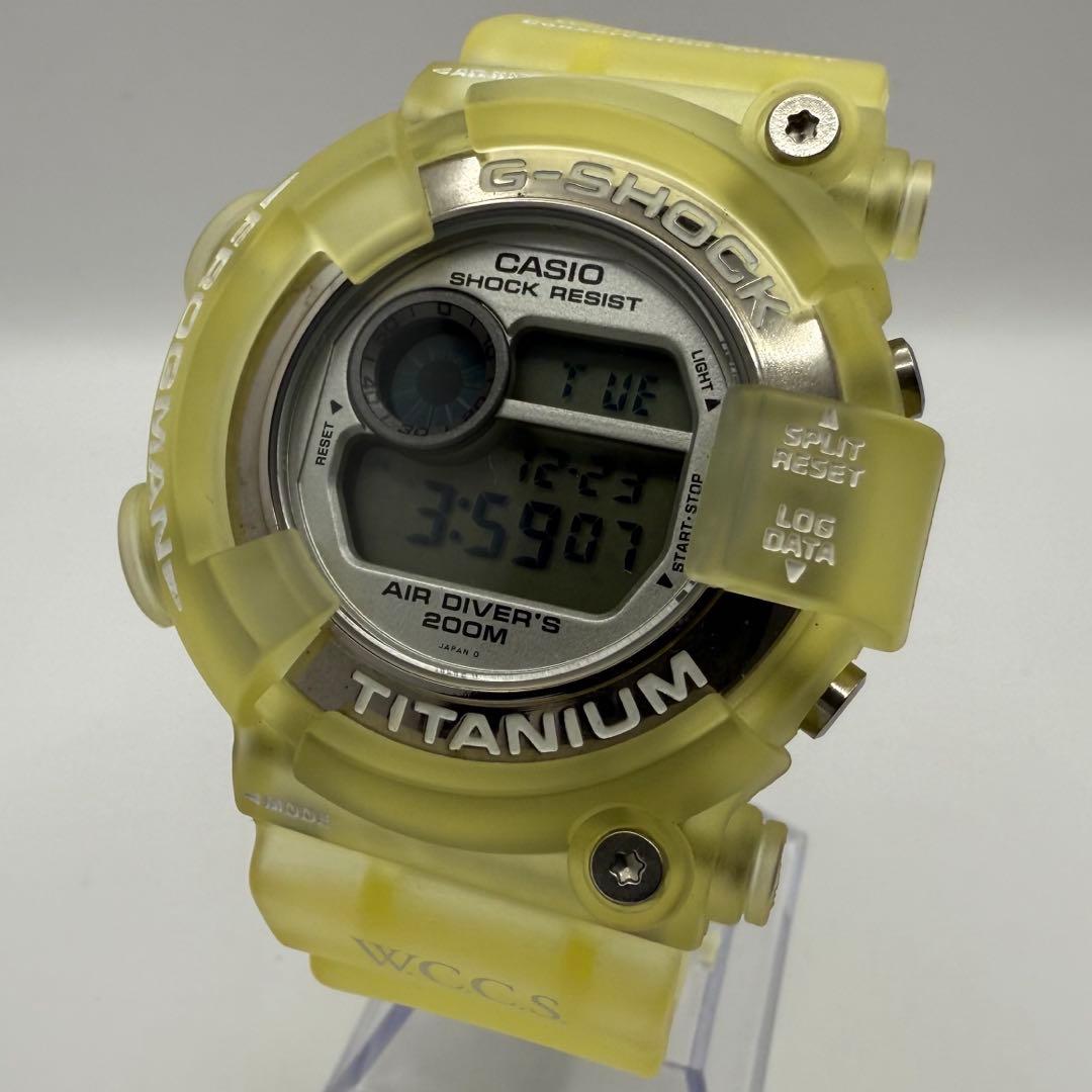 【美品】G-SHOCK DW-8201WC フロッグマン WCCS チタン