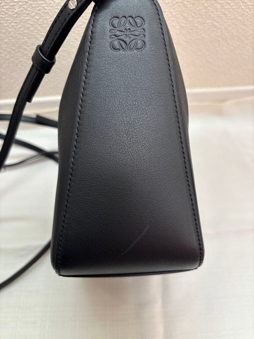 LOEWE ハンモック ホーボーバッグ ミニ ブラック