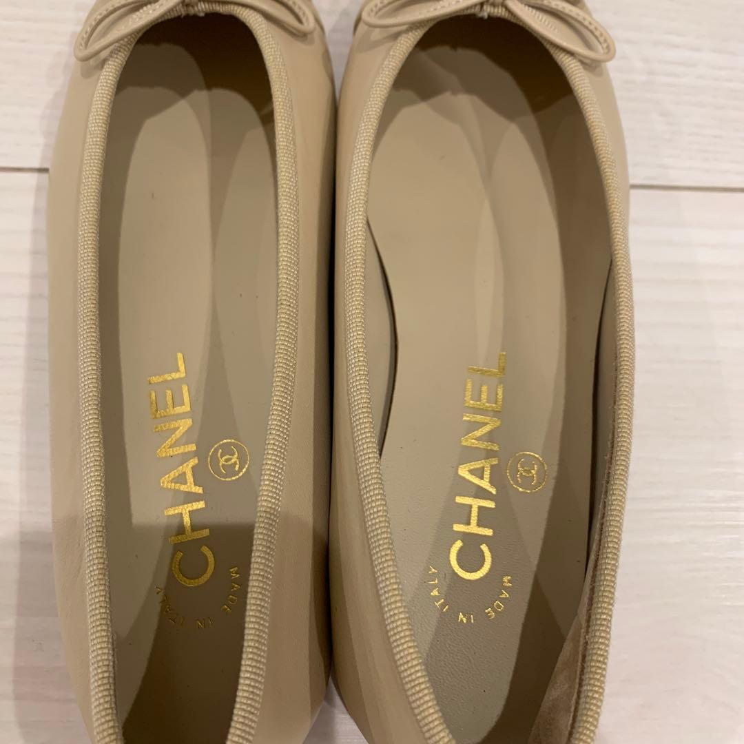 ホ*ト様 シャネル　新品　バレリーナ　CHANEL 34 2/1