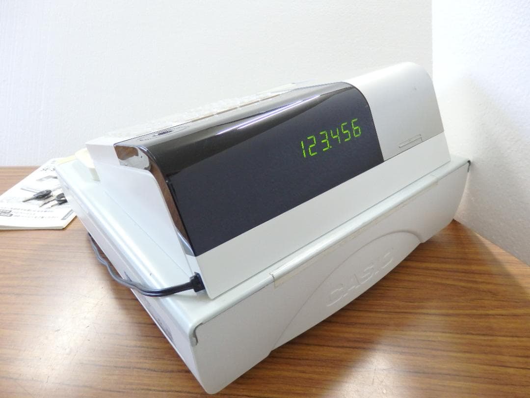 CASIO SE-S10 電子レジスター ホワイト 8部門　250926