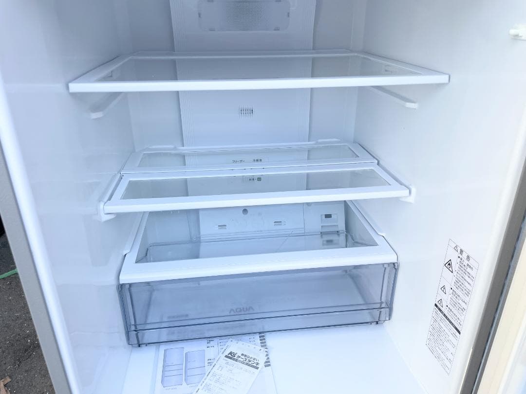 美品AQUA アクア 冷蔵庫 272L AQR-27M2 2022年製 シルバー