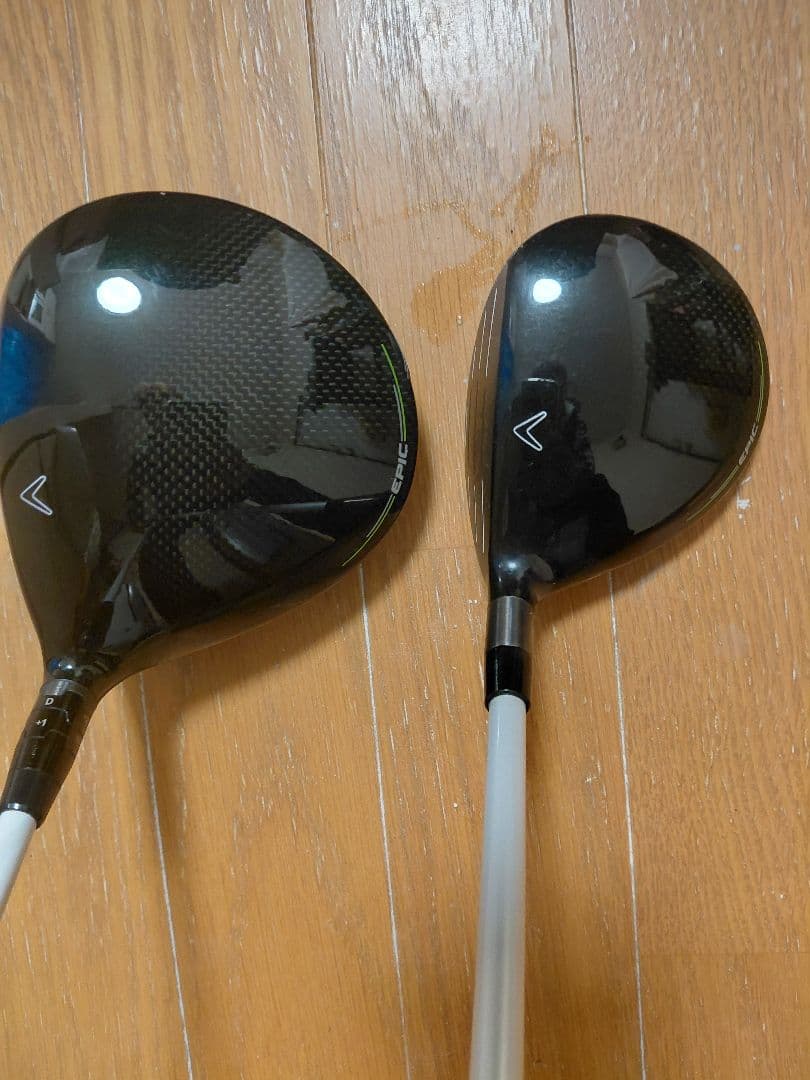キャロウェイ 1w, 5w,ホンマ3w,テーラーメイド4u,4本セット