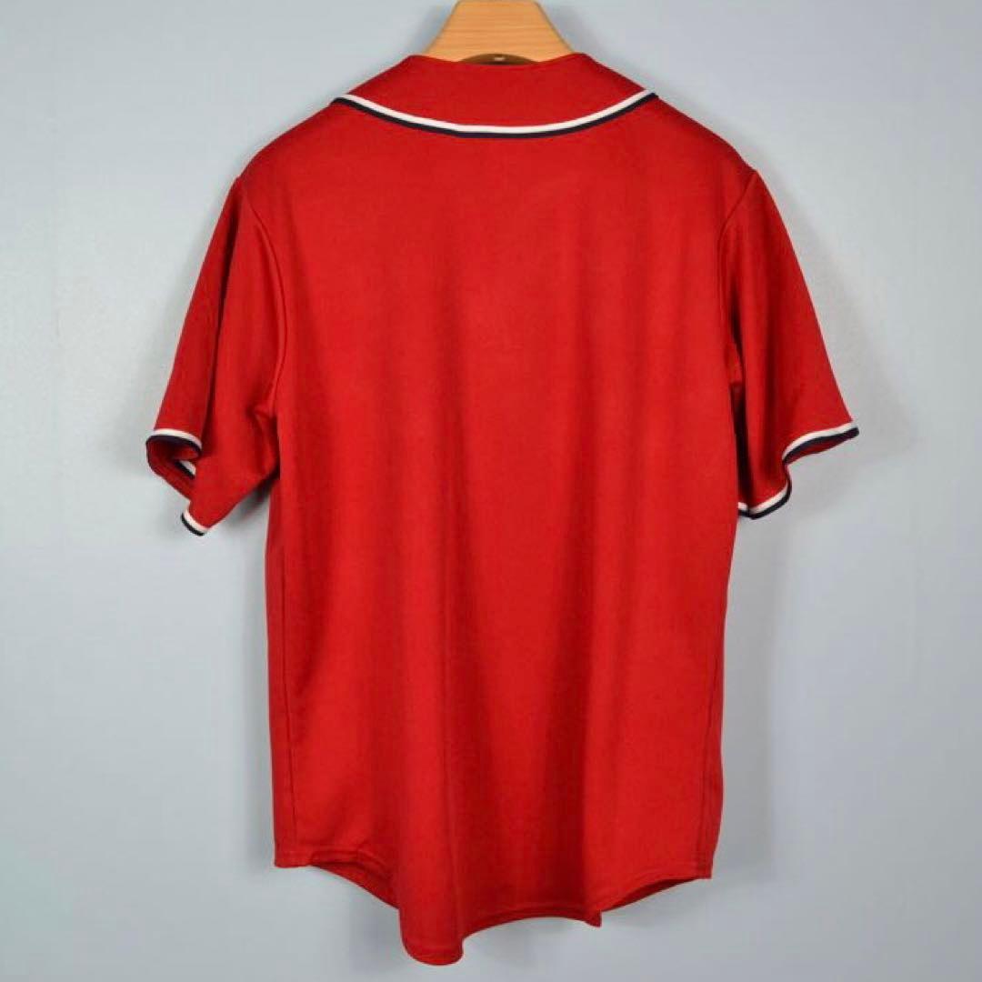 ワシントン・ナショナルズ\"majestic\"ベースボールシャツ サイズM