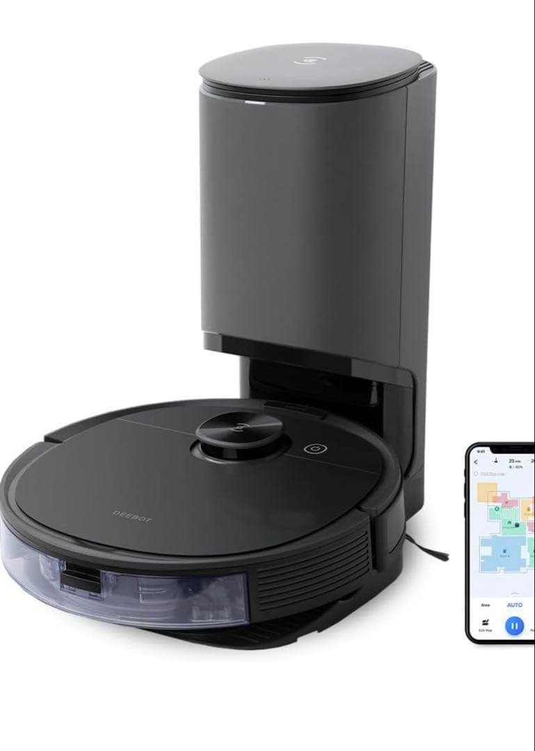 エコバックス ロボット掃除機　DEEBOT N8pro + ブラック　新品間開封