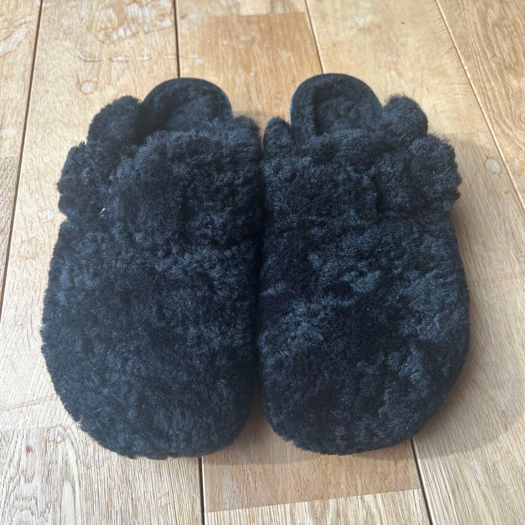 ビルケン ブラック ボストン テディベアBIRKENSTOK ボア