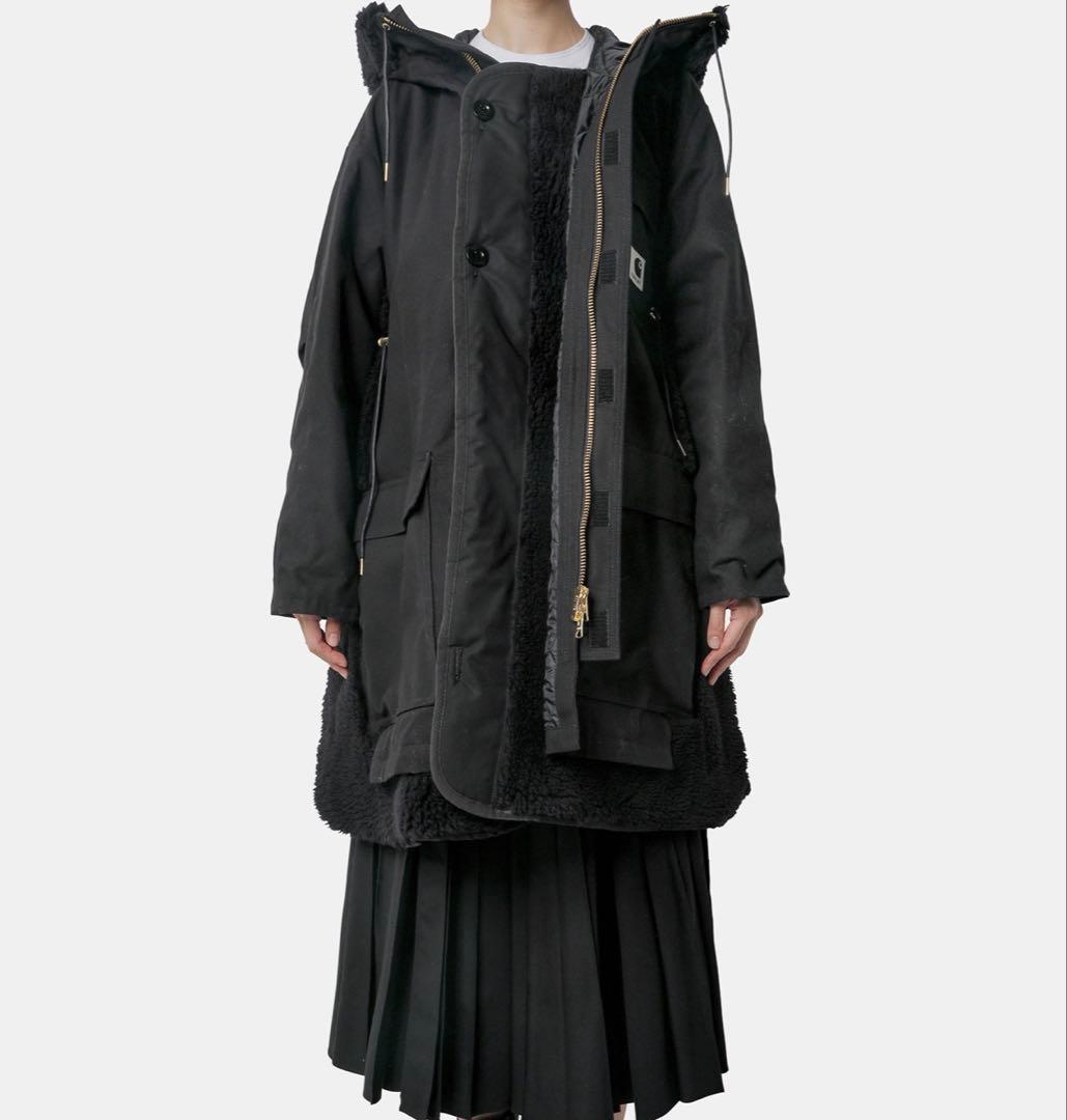sacai Carhartt WIP シベリアン　コート　新品未使用　サカイ　3