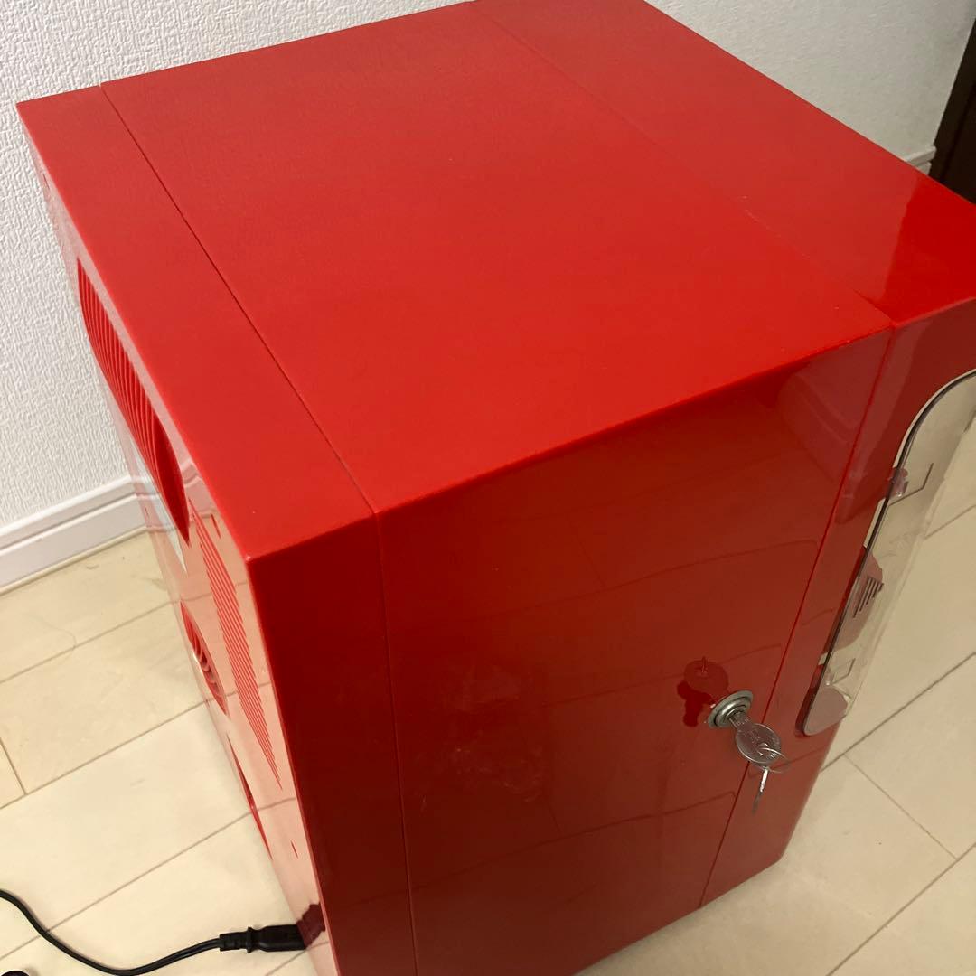【希少】自動販売機型冷蔵庫 赤