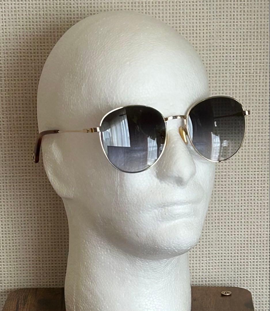 Chloe クロエ サングラス メンズ&レディース (ブラック系×ゴールド系)