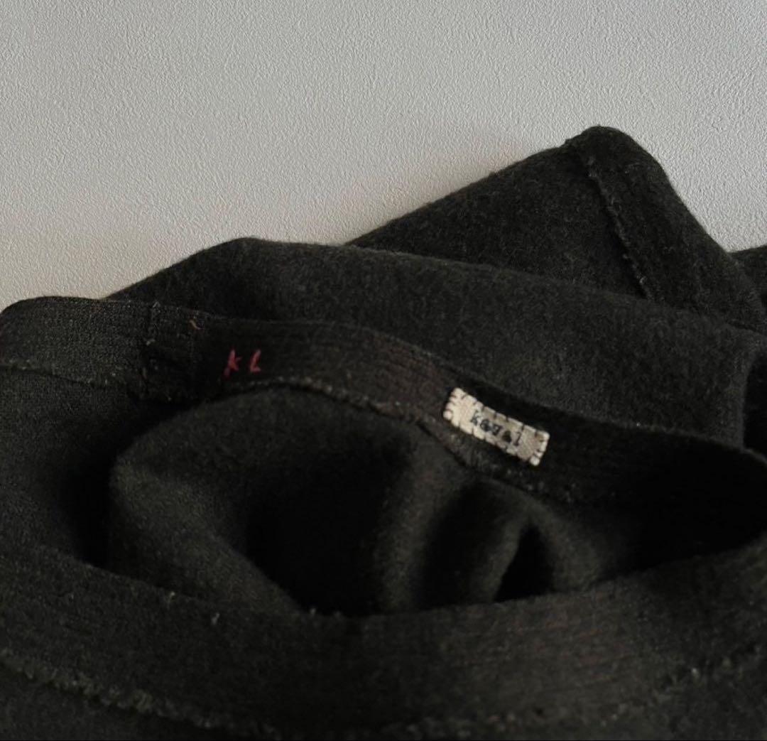 kaval コットン　カシミヤ　カットソー　切りっぱなし