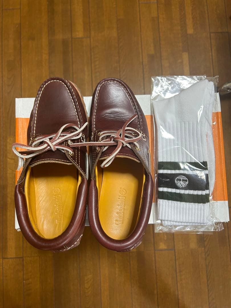 Timberland 3eye classic スリーアイ非売品靴下　　　箱付