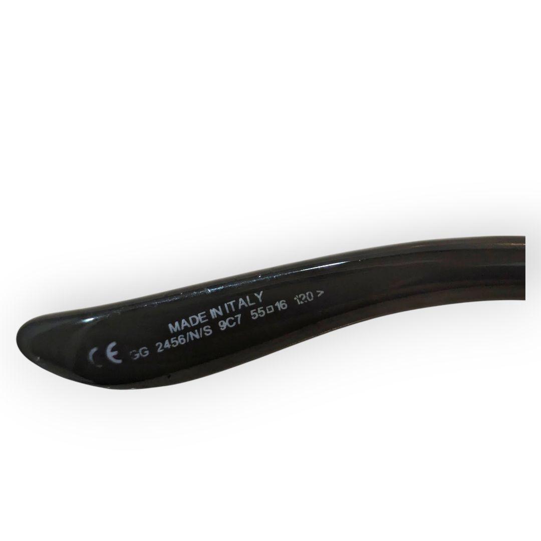 【GUCCI】GG2456/N/S サングラス メガネ 眼鏡 GGロゴ ブラウン