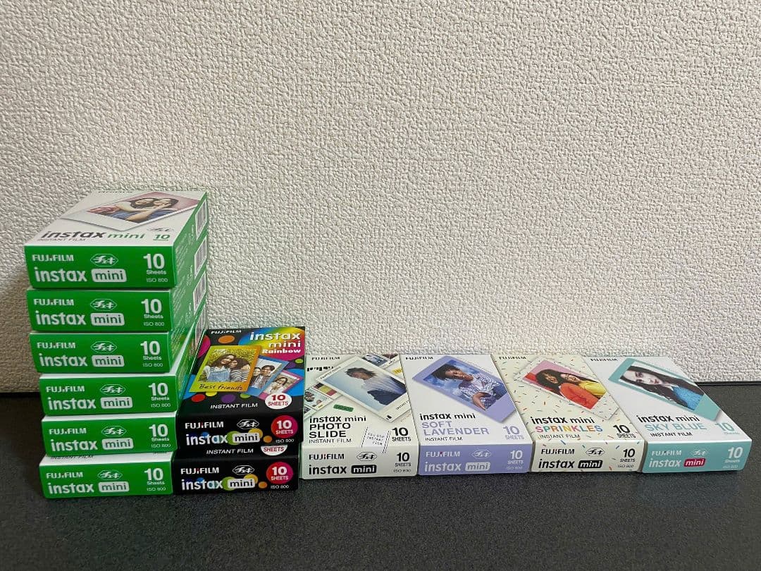 富士フイルム Instax mini インスタントフィルム – 全12パック