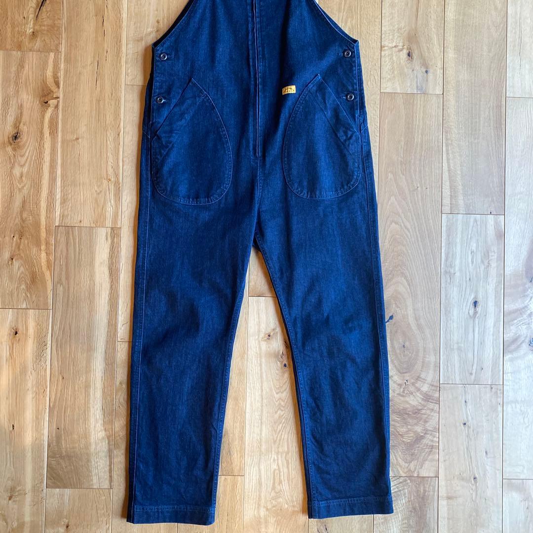 NATAL DESIGN ネイタルデザイン　デニム　センタージップオーバーオール