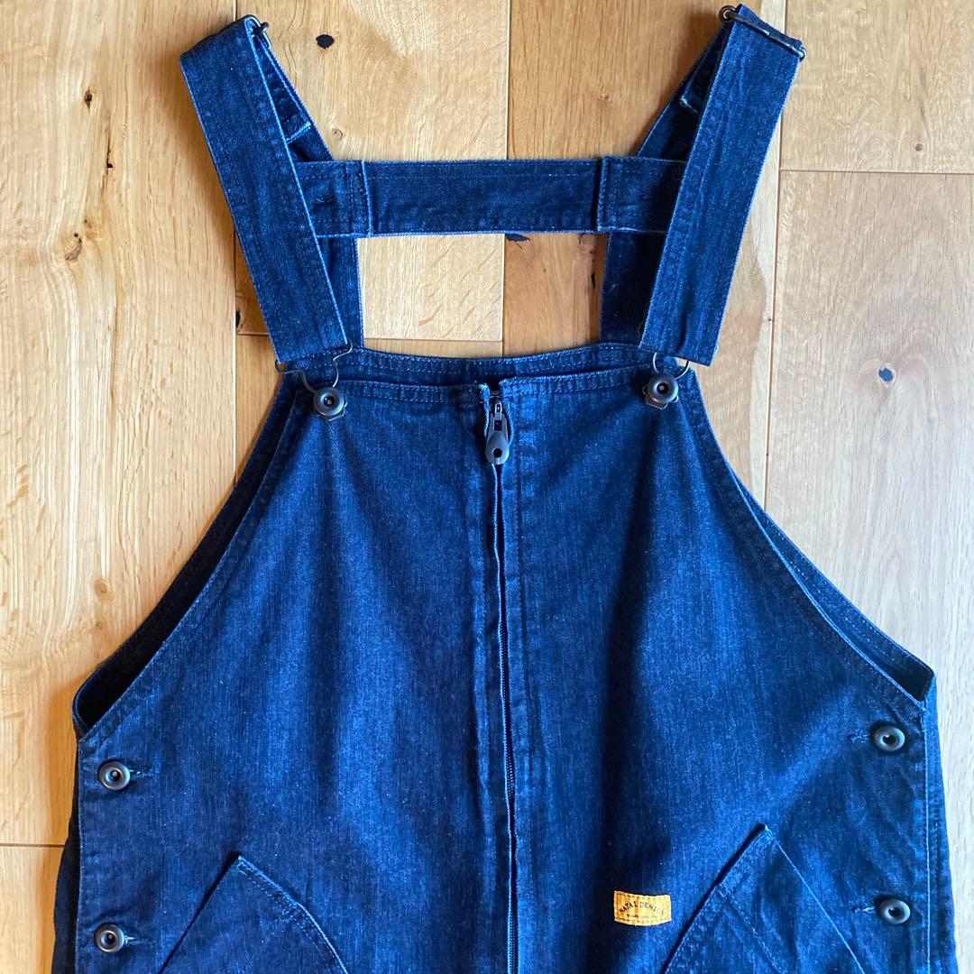 NATAL DESIGN ネイタルデザイン　デニム　センタージップオーバーオール
