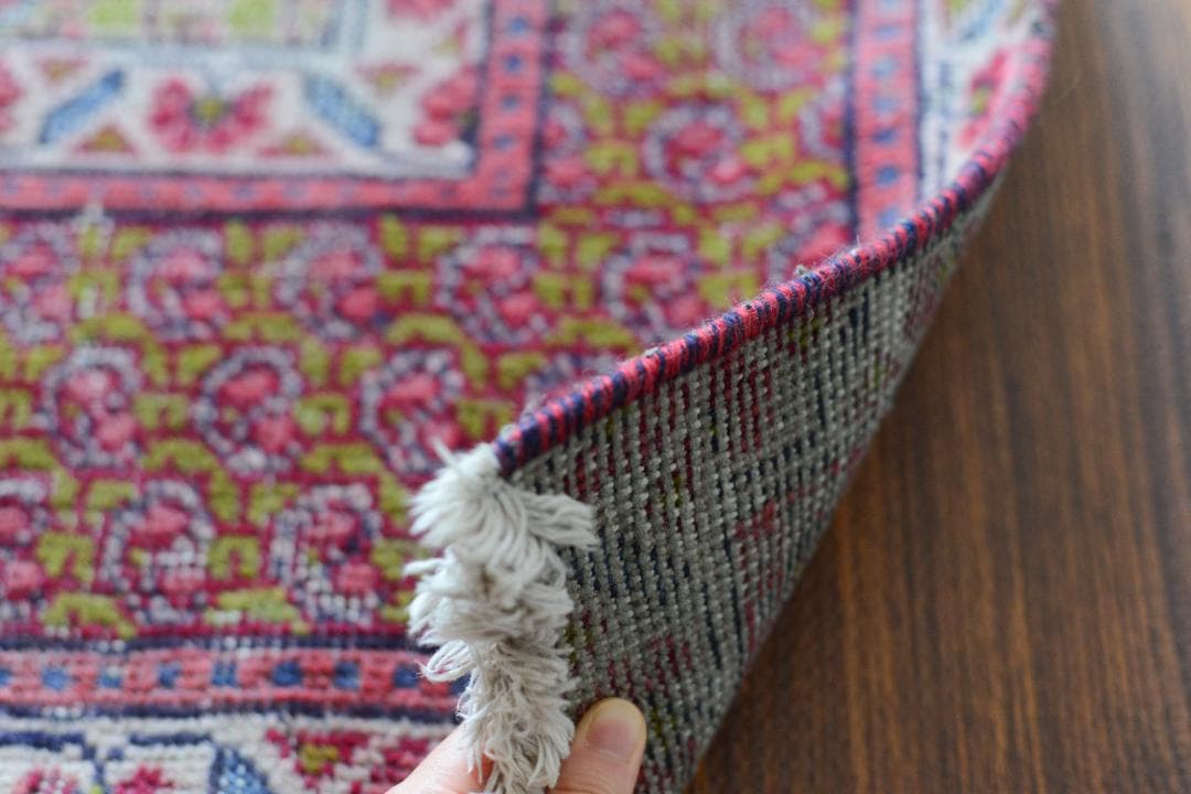 【希少・送料込み】ビンテージラグ　絨毯　ギャッベ　キリム