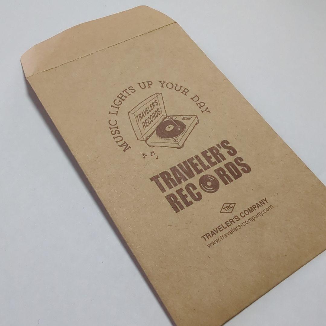 限定トラベラーズノート　パスポートサイズ　レコード柄