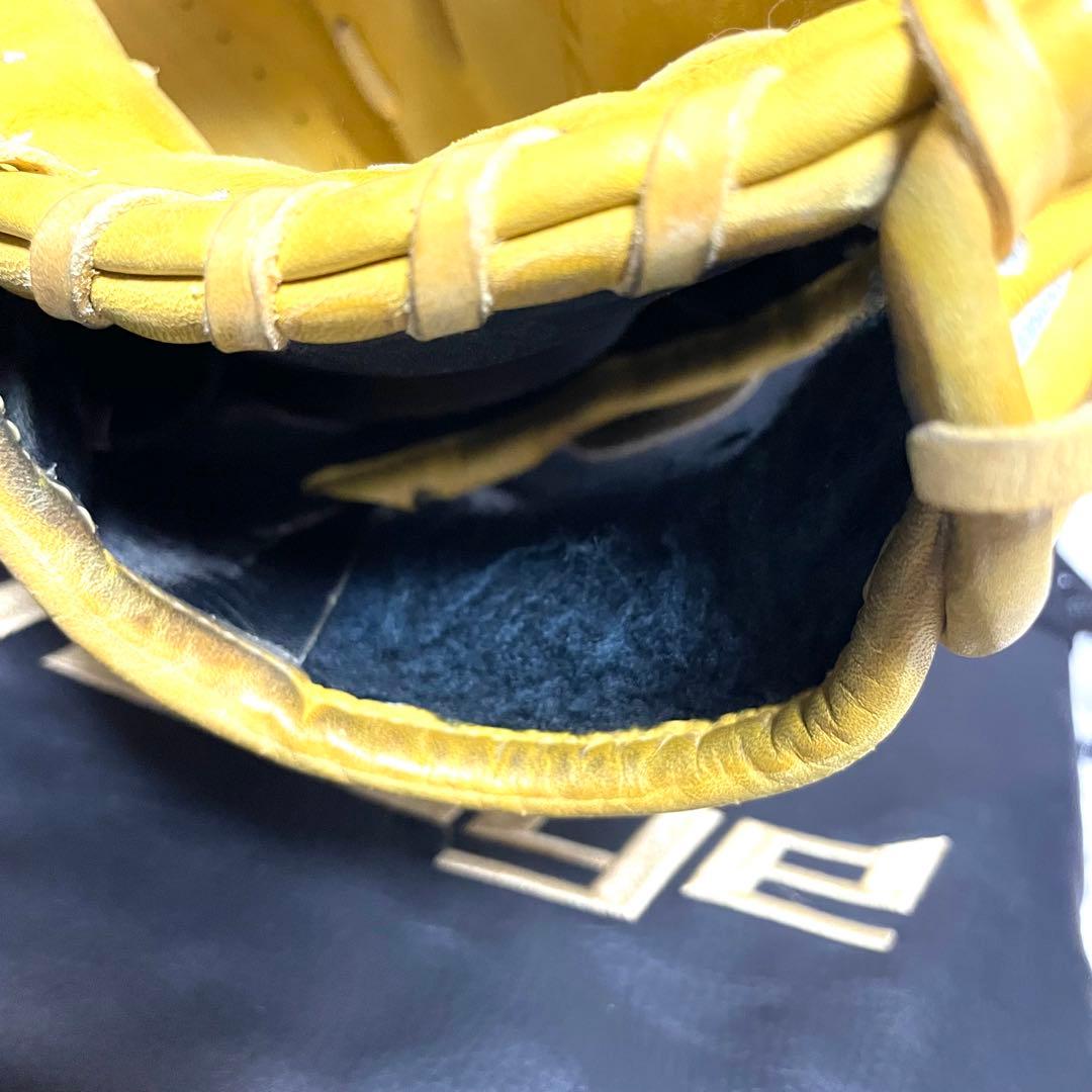 【美品】SSK Proedge オーダー グローブ 硬式 右投 投手用 保存袋付