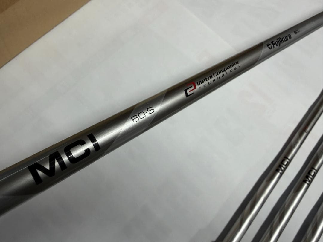 TaylorMade　GLOIRE F　 MCI 60Sアイアンセット6本