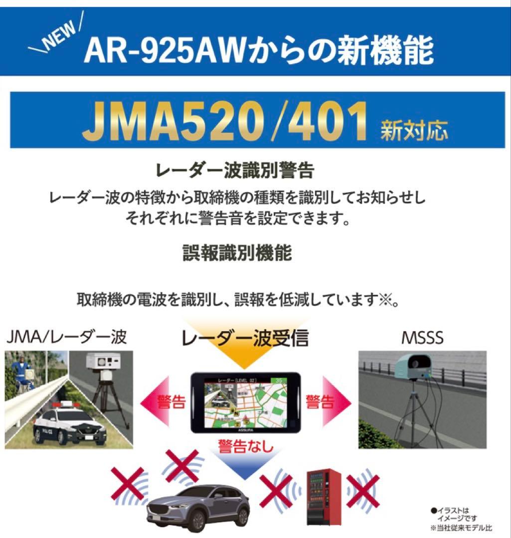 Cellstar AR-925AW 2025発売　新レーダー対応モデル 【新品】