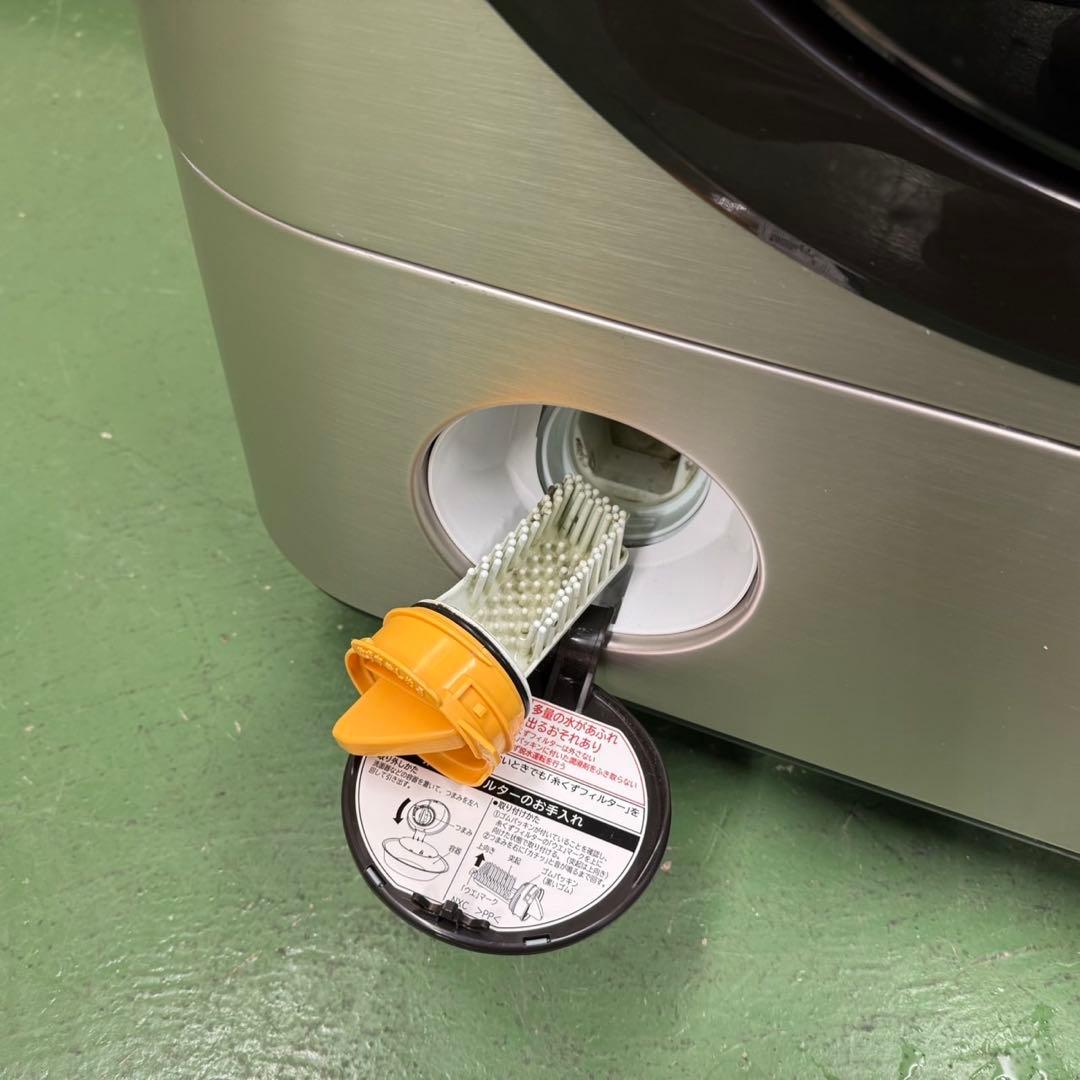 175 ドラム式洗濯機　乾燥機能付き　左開き　大容量12kg 乾燥7kg 極美品