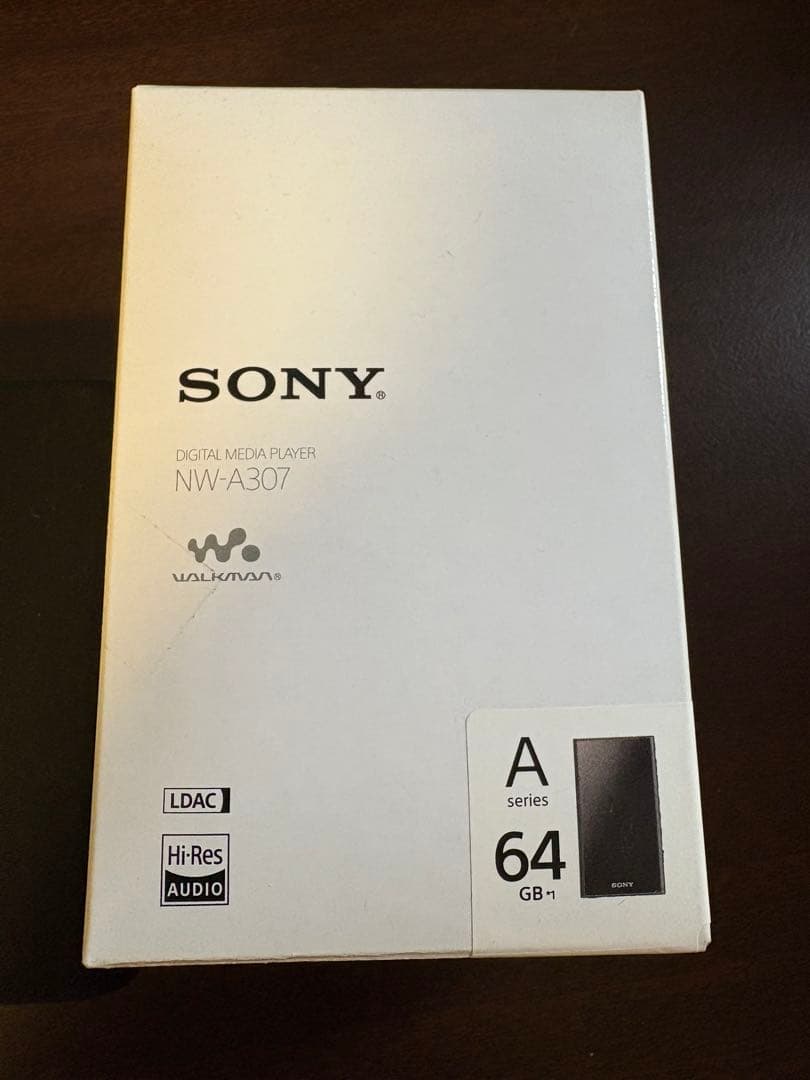 SONY ウォークマン NW-A307 64GB ブラック　純正ケース付属