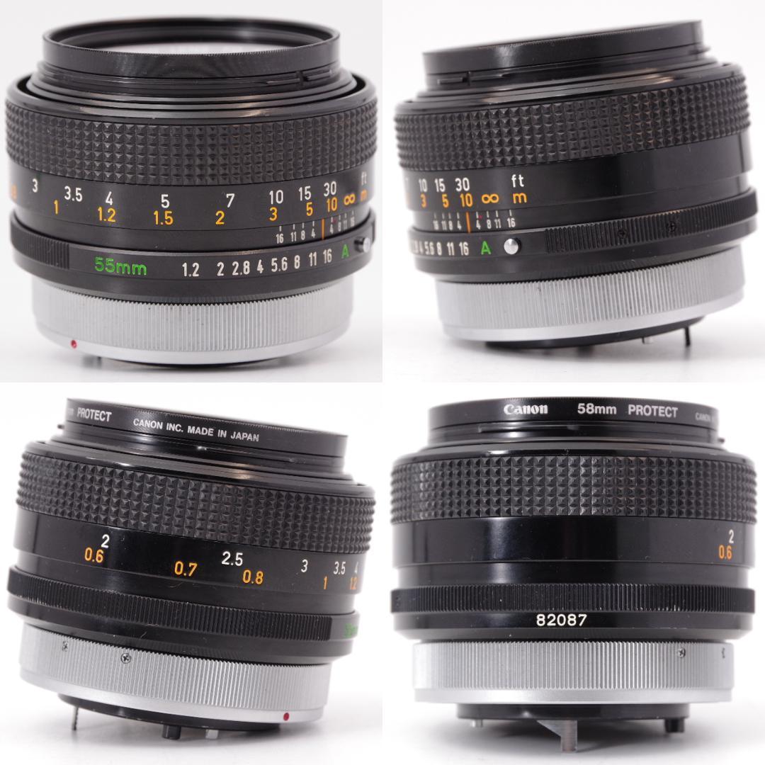 美品 Canon FD 55mm F1.2 S.S.C.