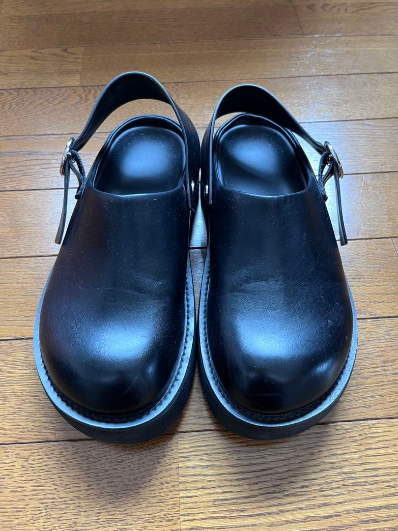 aere アエレeco leather sling back shoes