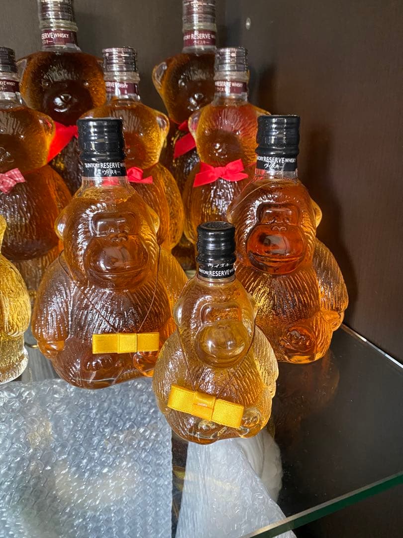 サントリーリザーブ　熊　犬　ゴリラ型