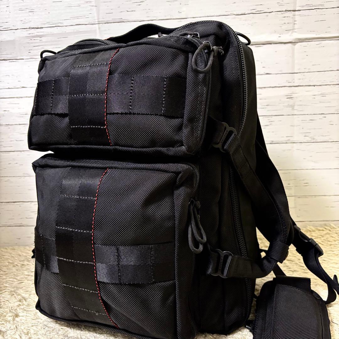 極美品 ブリーフィング ビームス 別注 ネオトリニティライナービジネスブラック