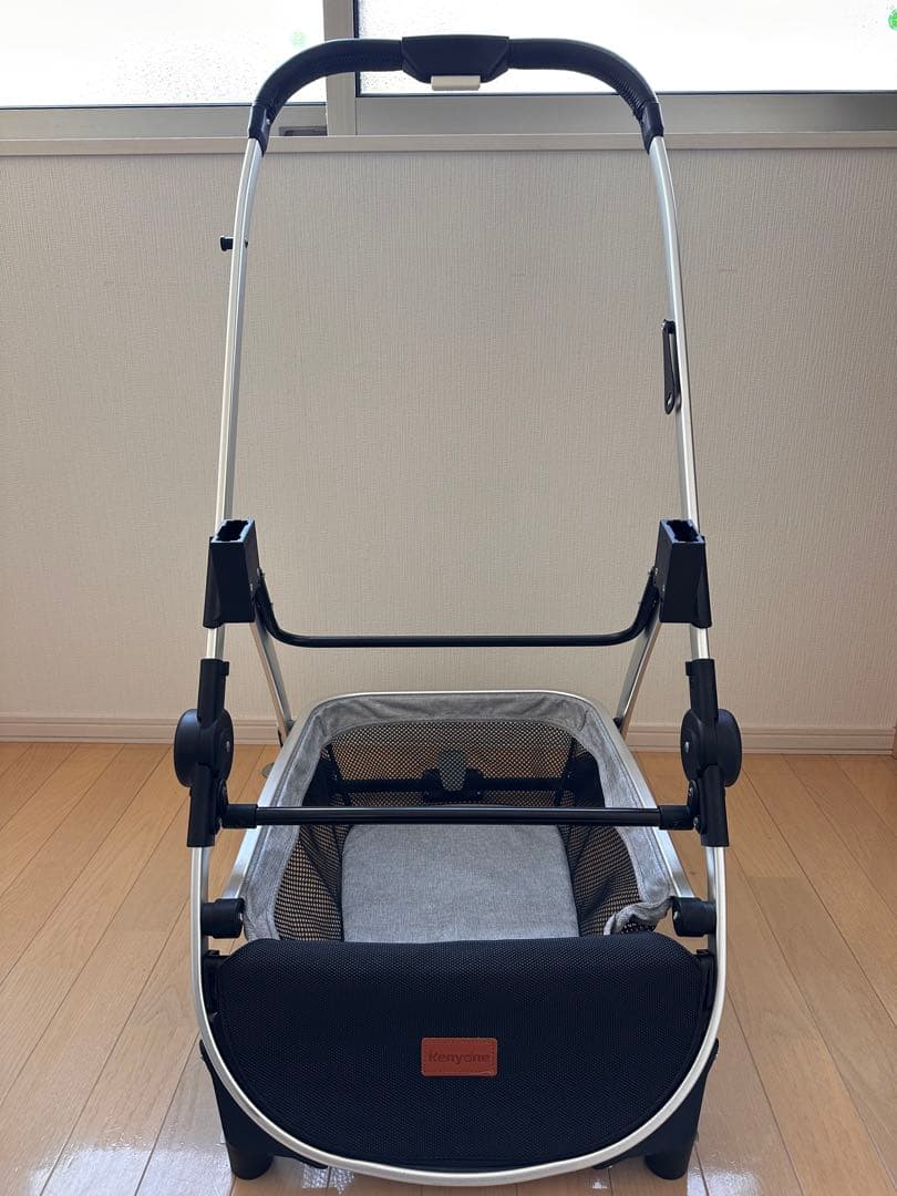 美品‼️Kenyone C510 グレイ ペットカート ☆グレー