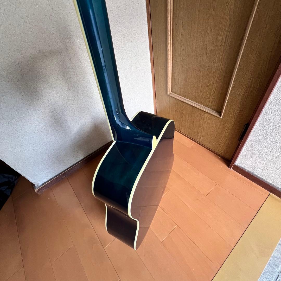 m*a様 新品未使用 ソフトケース付 アコースティックギター グラデーション ブ