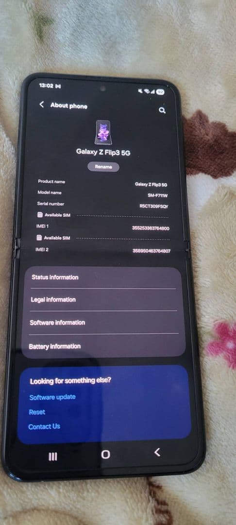 Samsung Galaxy Z Flip 3 本体 グローバル版