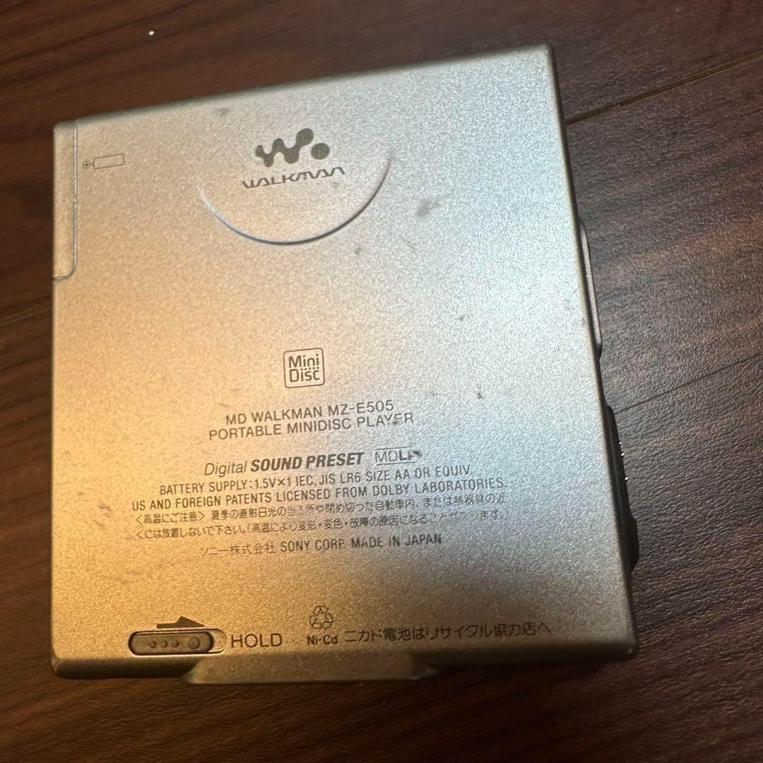 SONY MZ-E505 MD ウォークマン 0353