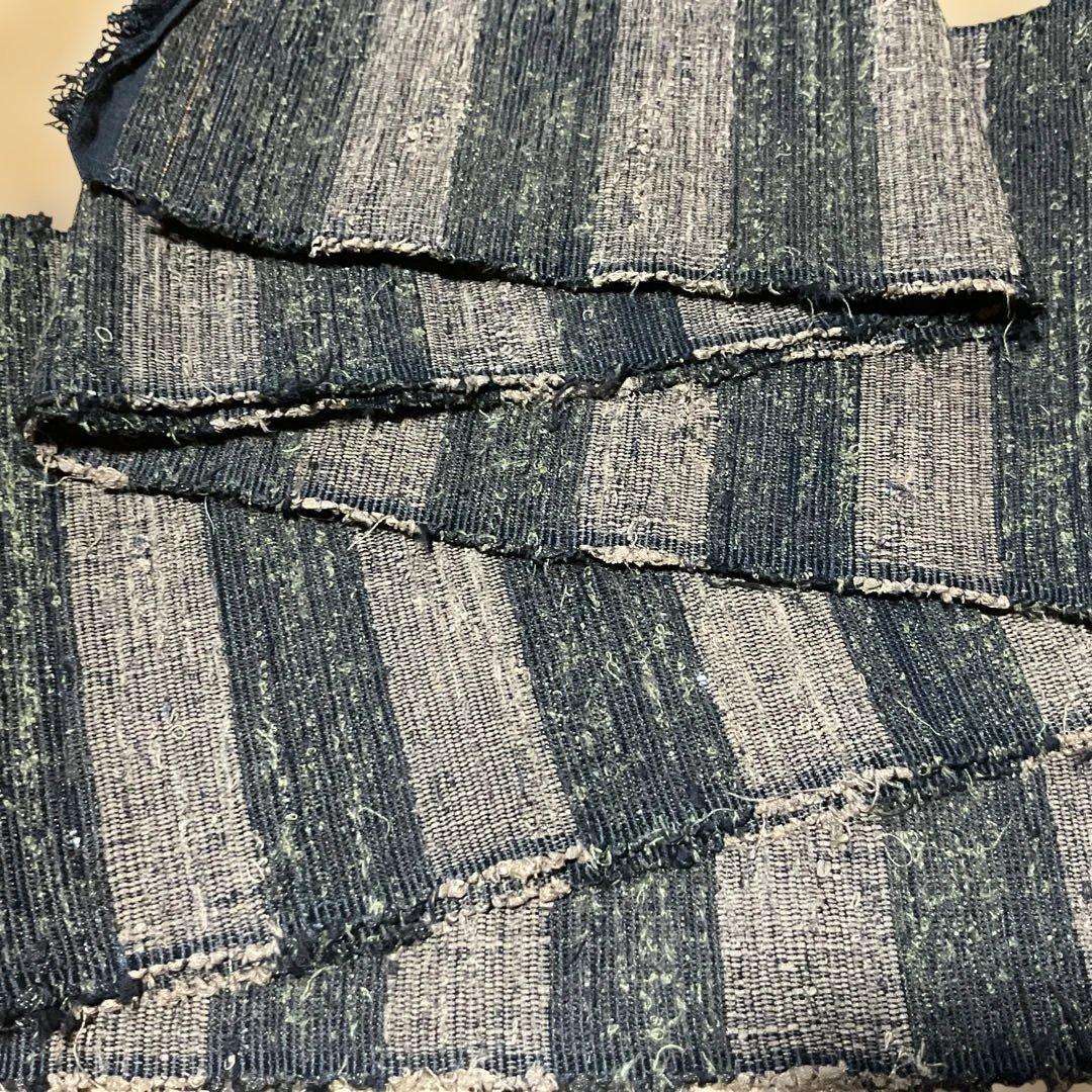 Os529 裂織　半幅帯