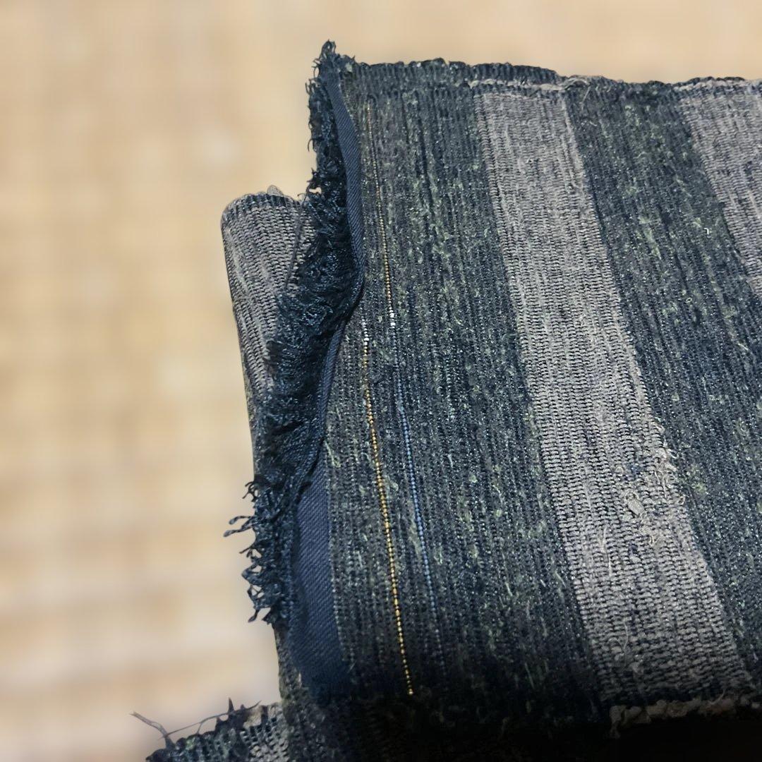 Os529 裂織　半幅帯