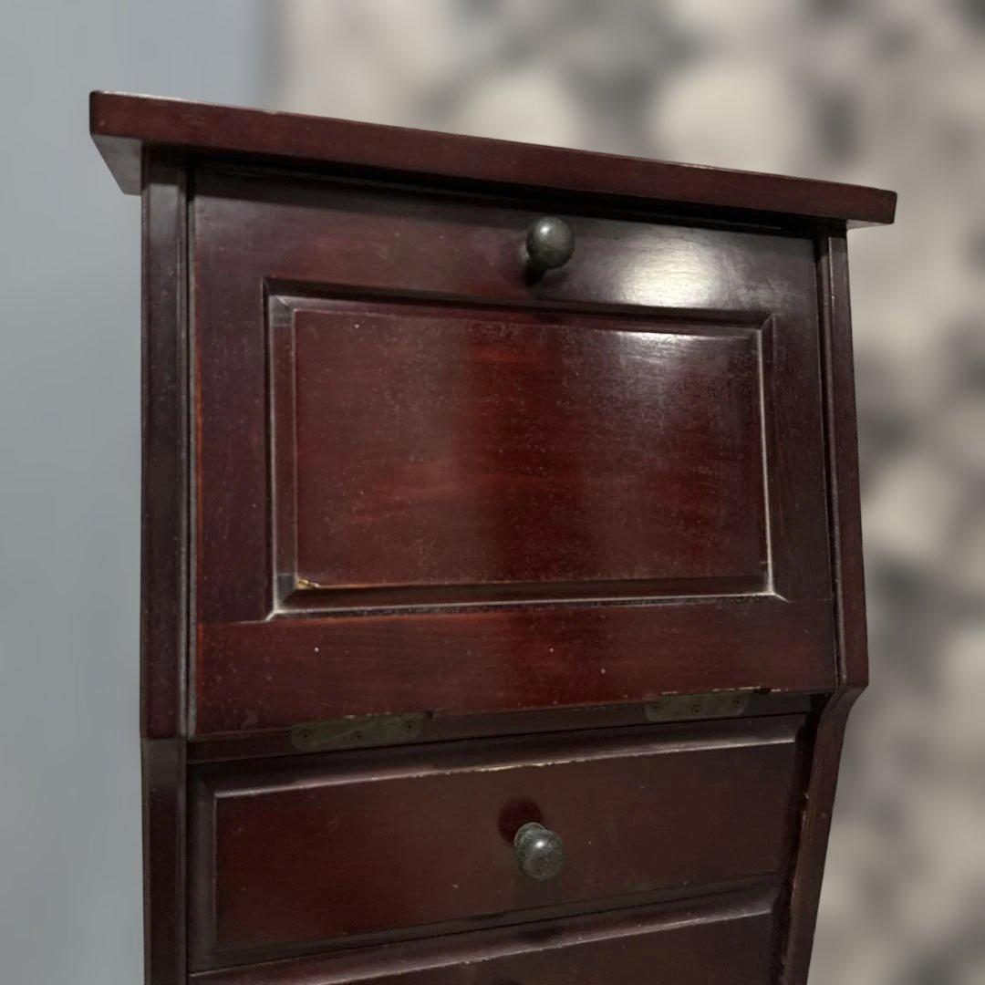 ダークブラウン木製キャビネット＊アンティーク