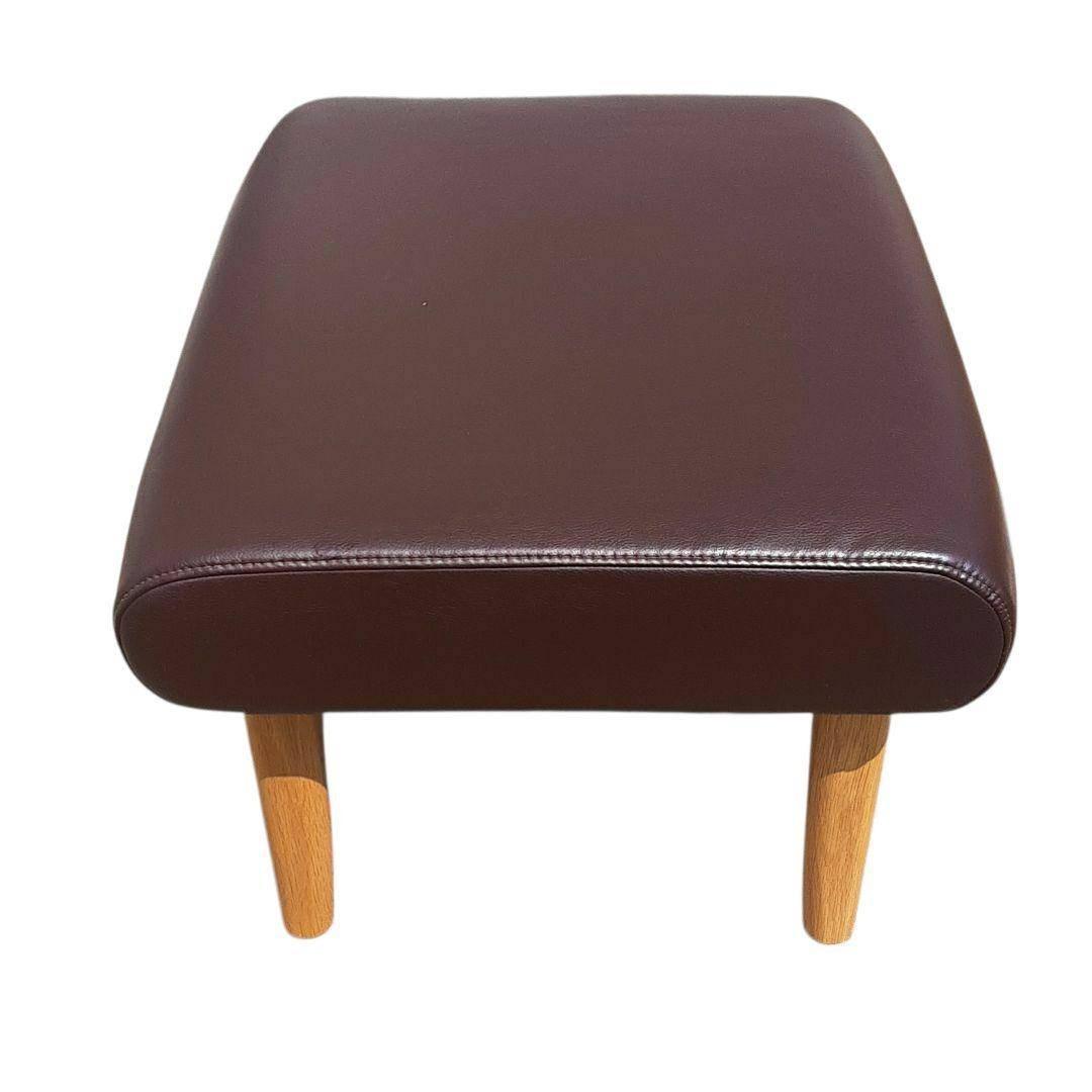 【極美品】浜本工芸 スツール 4000 DA オットマン オーク