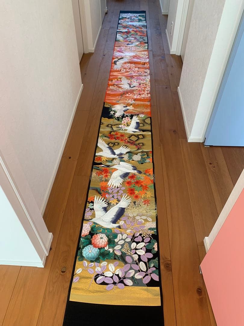 西陣織・豪華絢爛・婚礼打ち掛け衣装　切りばみ