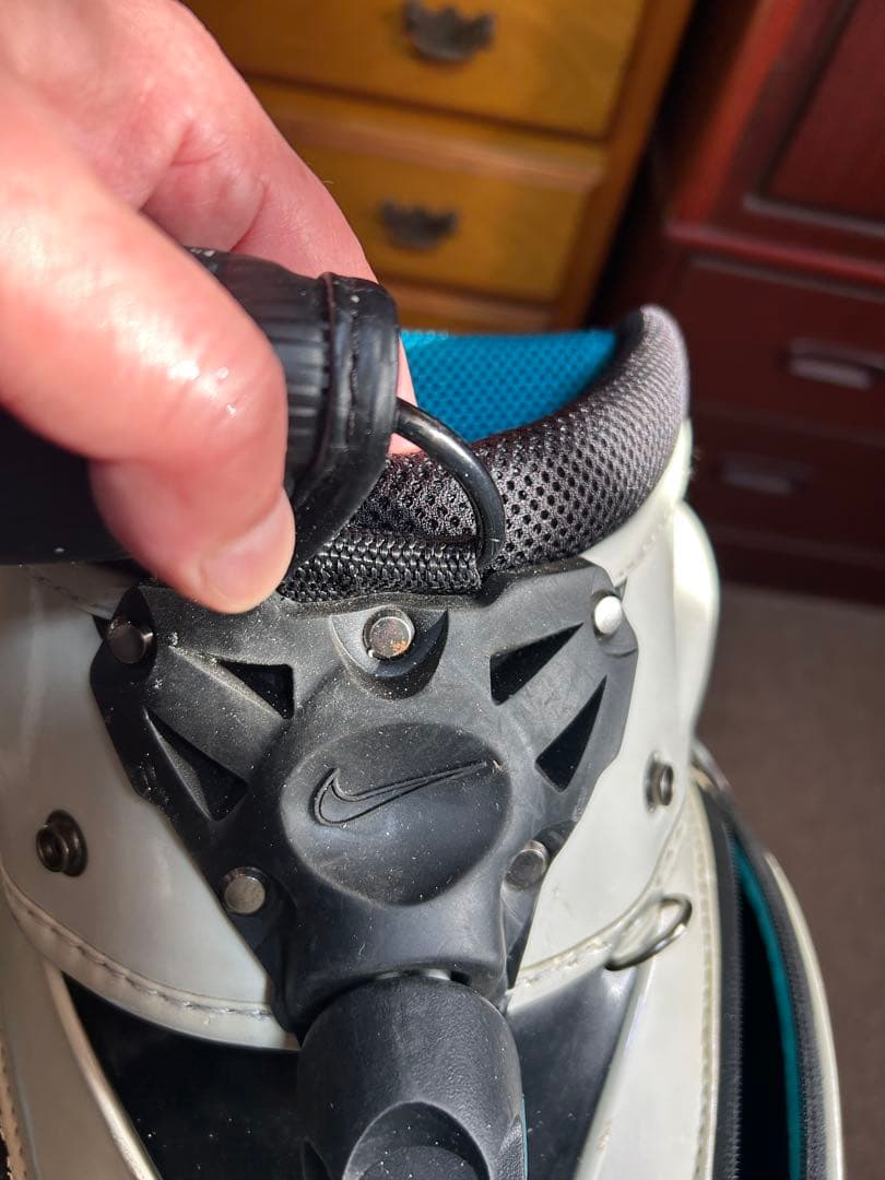 ナイキ キャディバッグ ホワイト/ブラック/ブルー