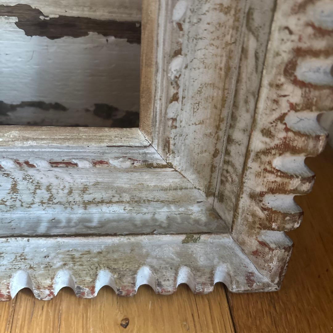 2枚セット　大きめのフレームとのセット　額縁　フレーム　アンティーク