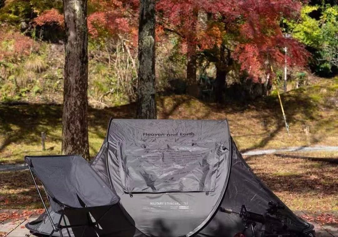 BruntEITHeavenand earthコラボテントとLady　Guard